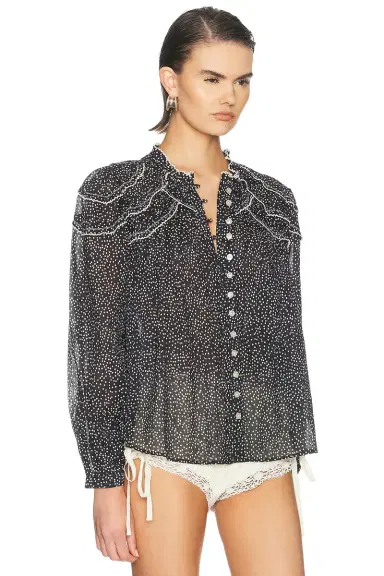 Isabel Marant Etoile Christa Top | Thumbnail 3 Isabel Marant Etoile Christa Top | Thumbnail 3