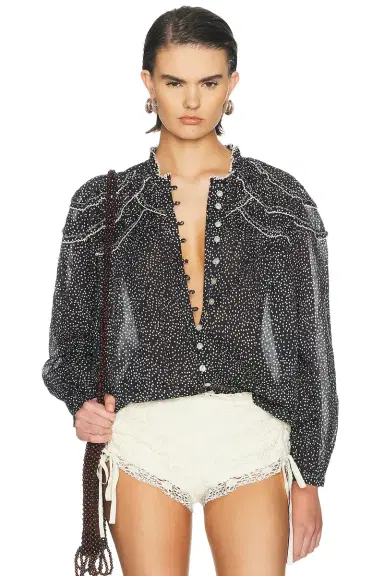 Isabel Marant Etoile Christa Top | Thumbnail 1 Isabel Marant Etoile Christa Top | Thumbnail 1