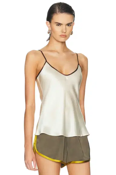 Comme Si Silk Bias Cami Top | Thumbnail 2 Comme Si Silk Bias Cami Top | Thumbnail 2