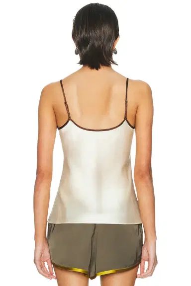 Comme Si Silk Bias Cami Top | Thumbnail 3 Comme Si Silk Bias Cami Top | Thumbnail 3