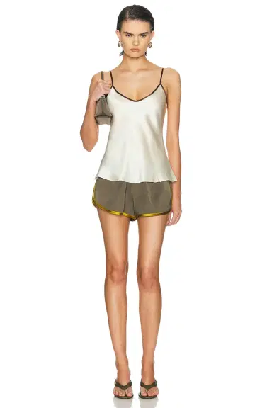 Comme Si Silk Bias Cami Top | Thumbnail 4 Comme Si Silk Bias Cami Top | Thumbnail 4