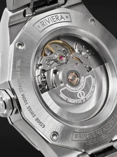 Baume & Mercier Riviera Automatic Stainless Steel Watch, Ref. 10829 - Men | Thumbnail 3 Baume & Mercier Riviera Automatic Stainless Steel Watch, Ref. 10829 - Men | Thumbnail 3