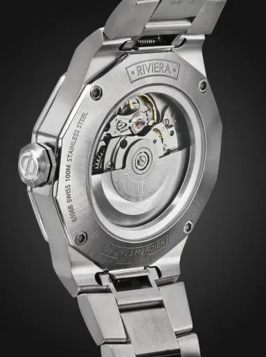 Baume & Mercier Riviera Automatic Stainless Steel Watch, Ref. 10829 - Men | Thumbnail 5 Baume & Mercier Riviera Automatic Stainless Steel Watch, Ref. 10829 - Men | Thumbnail 5