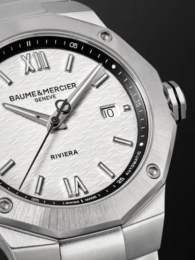 Baume & Mercier Riviera Automatic Stainless Steel Watch, Ref. 10829 - Men | Thumbnail 6 Baume & Mercier Riviera Automatic Stainless Steel Watch, Ref. 10829 - Men | Thumbnail 6