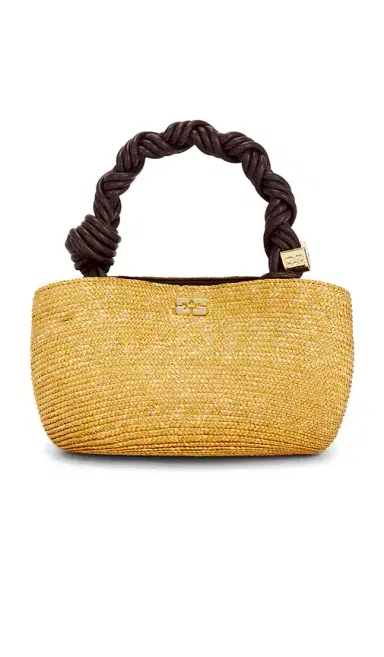Ganni Bou Mini Straw Bag | Thumbnail 2 Ganni Bou Mini Straw Bag | Thumbnail 2