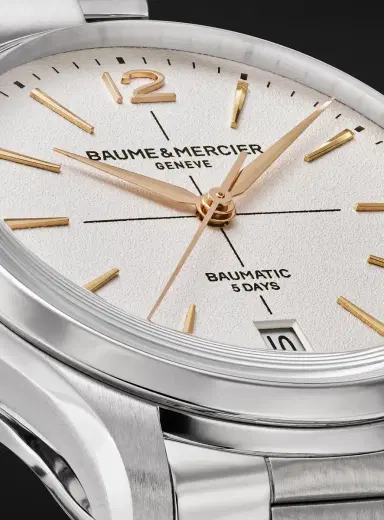 Baume & Mercier Clifton Automatic Stainless Steel Watch, Ref. 10793 - Men | Thumbnail 6 Baume & Mercier Clifton Automatic Stainless Steel Watch, Ref. 10793 - Men | Thumbnail 6