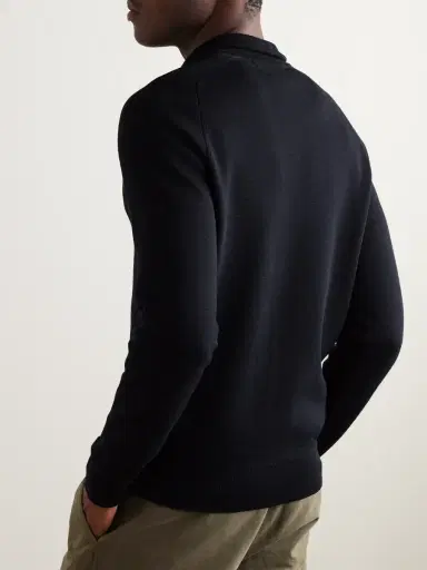 Orlebar Brown Lennard Merino Wool Half-Zip Sweater - Men | Thumbnail 3 Orlebar Brown Lennard Merino Wool Half-Zip Sweater - Men | Thumbnail 3