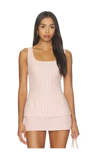 Lovers and Friends Rhodes Striped Linen Top | Thumbnail 1 Lovers and Friends Rhodes Striped Linen Top | Thumbnail 1