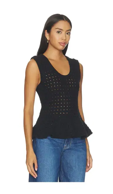 Pistola Anna Peplum Sweater Tank Top | Thumbnail 2 Pistola Anna Peplum Sweater Tank Top | Thumbnail 2
