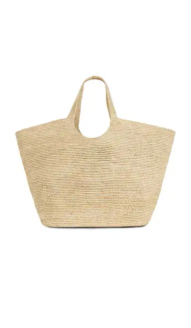ANINE BING Lili Tote Raphia Bag | Thumbnail 2 ANINE BING Lili Tote Raphia Bag | Thumbnail 2