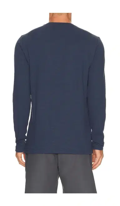 TravisMathew Cloud Waffle Crew Long Sleeve Tee | Thumbnail 2 TravisMathew Cloud Waffle Crew Long Sleeve Tee | Thumbnail 2