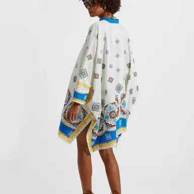 La Double J Foulard Mini Dress (Placed) | Thumbnail 2 La Double J Foulard Mini Dress (Placed) | Thumbnail 2