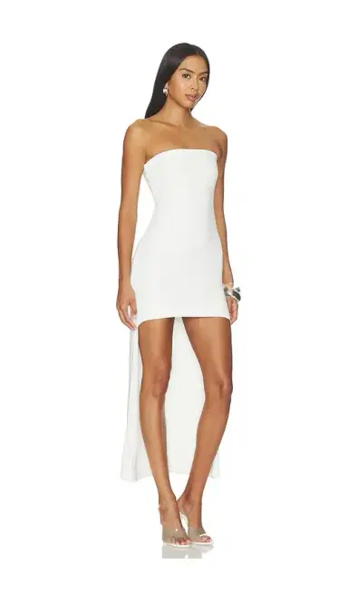 Alexander Wang High Low Strapless Dress | Thumbnail 2 Alexander Wang High Low Strapless Dress | Thumbnail 2