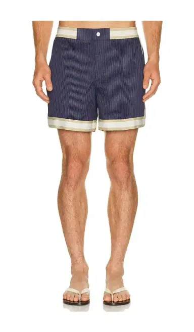 CHE Pinstripe Baller Swim Short | Thumbnail 1 CHE Pinstripe Baller Swim Short | Thumbnail 1