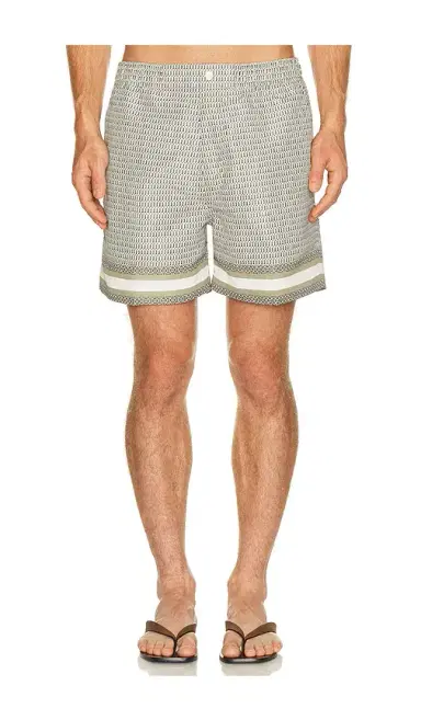 CHE Berkeley Border Printed Swim Short | Thumbnail 1 CHE Berkeley Border Printed Swim Short | Thumbnail 1