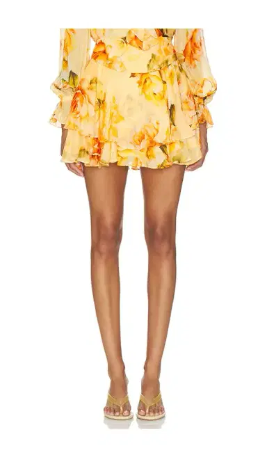 HEMANT AND NANDITA Mini Skirt | Thumbnail 1 HEMANT AND NANDITA Mini Skirt | Thumbnail 1
