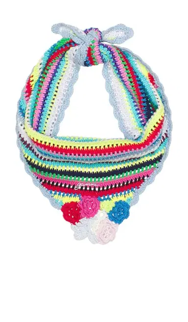 Ganni Triangular Scarf | Thumbnail 1 Ganni Triangular Scarf | Thumbnail 1