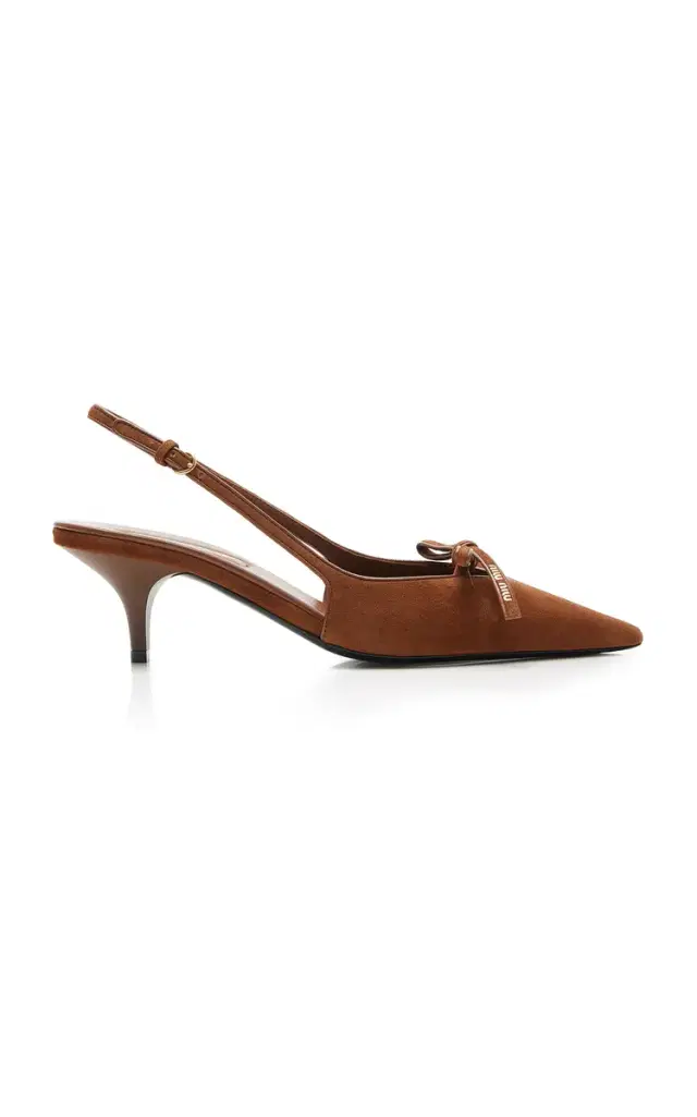 Slingback Suede Pumps Slingback Suede Pumps