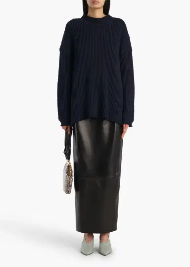 Khaite Dylan Top In Dark Navy | Thumbnail 2 Khaite Dylan Top In Dark Navy | Thumbnail 2