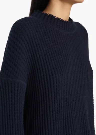 Khaite Dylan Top In Dark Navy | Thumbnail 5 Khaite Dylan Top In Dark Navy | Thumbnail 5