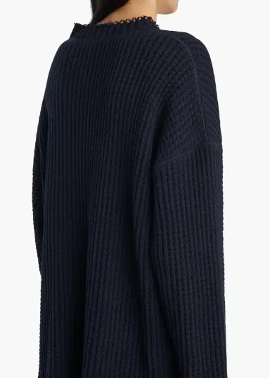 Khaite Dylan Top In Dark Navy | Thumbnail 6 Khaite Dylan Top In Dark Navy | Thumbnail 6