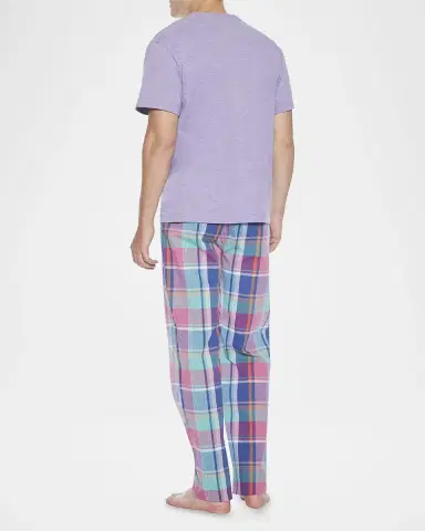 Majestic International Men's Lessons In Color Crew and Pant Pajama Set | Thumbnail 2 Majestic International Men's Lessons In Color Crew and Pant Pajama Set | Thumbnail 2