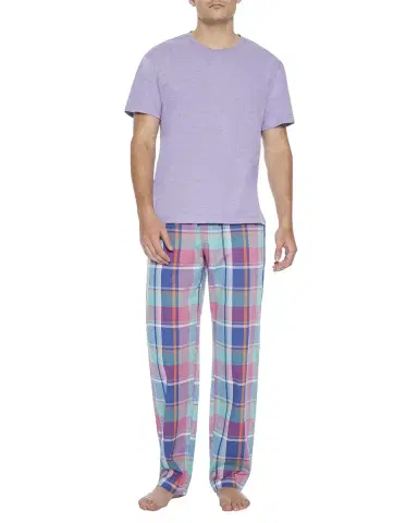 Majestic International Men's Lessons In Color Crew and Pant Pajama Set | Thumbnail 3 Majestic International Men's Lessons In Color Crew and Pant Pajama Set | Thumbnail 3