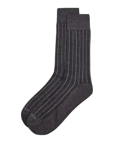 Marcoliani Men 's Elegance Pique Crew Socks | Thumbnail 1 Marcoliani Men 's Elegance Pique Crew Socks | Thumbnail 1