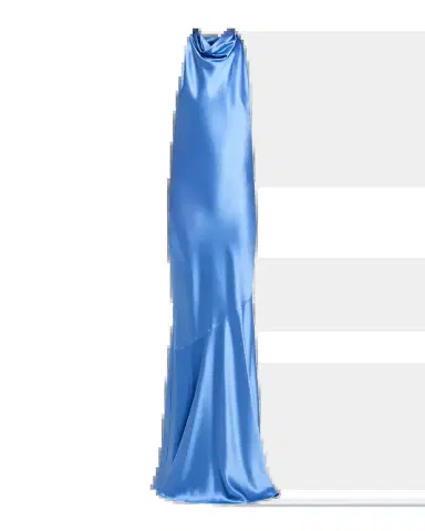 Retrofete Idonie Halter Satin Dress | Thumbnail 5 Retrofete Idonie Halter Satin Dress | Thumbnail 5