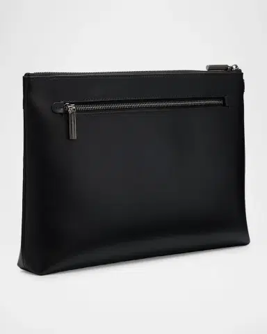Christian Louboutin Men 's Kosmica Leather Wrist Pouch | Thumbnail 2 Christian Louboutin Men 's Kosmica Leather Wrist Pouch | Thumbnail 2