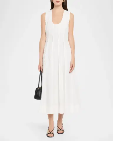 Róhe Sculptural Waist Maxi Dress | Thumbnail 2 Róhe Sculptural Waist Maxi Dress | Thumbnail 2