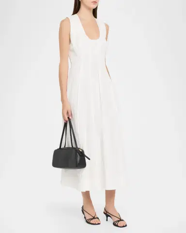 Róhe Sculptural Waist Maxi Dress | Thumbnail 4 Róhe Sculptural Waist Maxi Dress | Thumbnail 4