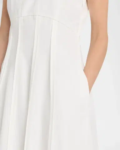 Róhe Sculptural Waist Maxi Dress | Thumbnail 8 Róhe Sculptural Waist Maxi Dress | Thumbnail 8