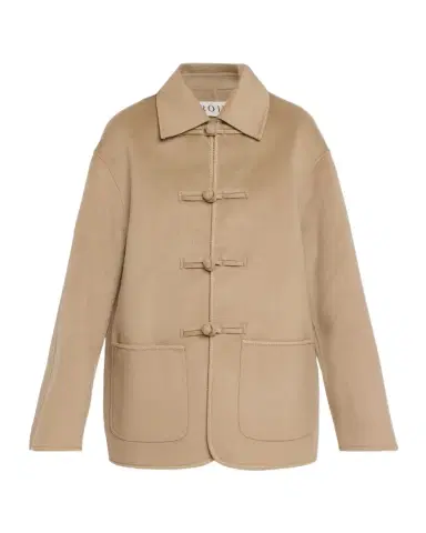 Róhe Double-Faced Wool Pankou Closure Jacket | Thumbnail 1 Róhe Double-Faced Wool Pankou Closure Jacket | Thumbnail 1