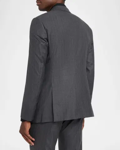 Giorgio Armani Men 's Wool Herringbone Single-Breasted Suit | Thumbnail 5 Giorgio Armani Men 's Wool Herringbone Single-Breasted Suit | Thumbnail 5