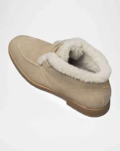 Bougeotte Shearling-Lined Suede Ankle Boots | Thumbnail 2 Bougeotte Shearling-Lined Suede Ankle Boots | Thumbnail 2