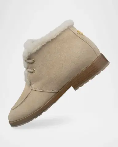 Bougeotte Shearling-Lined Suede Ankle Boots | Thumbnail 5 Bougeotte Shearling-Lined Suede Ankle Boots | Thumbnail 5