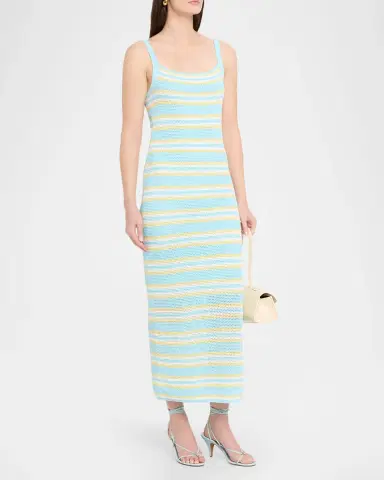 Simkhai Connelly Striped Maxi Dress | Thumbnail 4 Simkhai Connelly Striped Maxi Dress | Thumbnail 4
