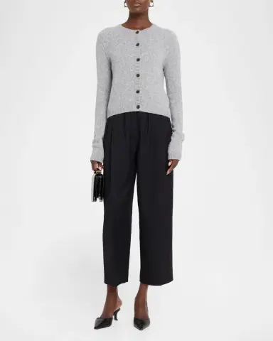 Lisa Yang Felicia Cashmere-Silk Cardigan Sweater | Thumbnail 2 Lisa Yang Felicia Cashmere-Silk Cardigan Sweater | Thumbnail 2