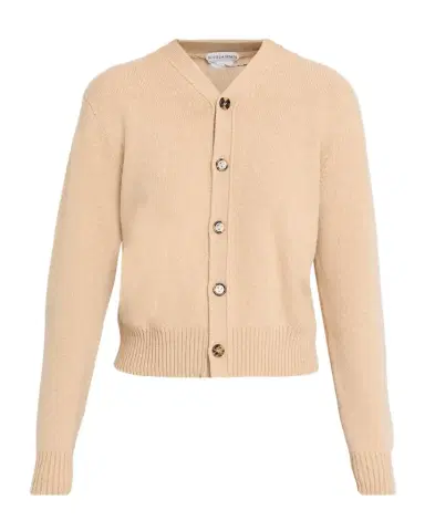 Bottega Veneta Intrecciato Elbow Patch Cashmere V-Neck Cardigan | Thumbnail 1 Bottega Veneta Intrecciato Elbow Patch Cashmere V-Neck Cardigan | Thumbnail 1