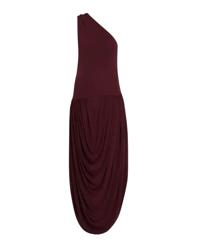 Mila Draped One-Shoulder Maxi Dress Mila Draped One-Shoulder Maxi Dress