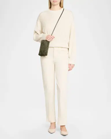 Brunello Cucinelli Suede Crossbody Bag | Thumbnail 5 Brunello Cucinelli Suede Crossbody Bag | Thumbnail 5