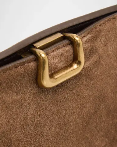 Brunello Cucinelli Suede Bucket Bag | Thumbnail 4 Brunello Cucinelli Suede Bucket Bag | Thumbnail 4