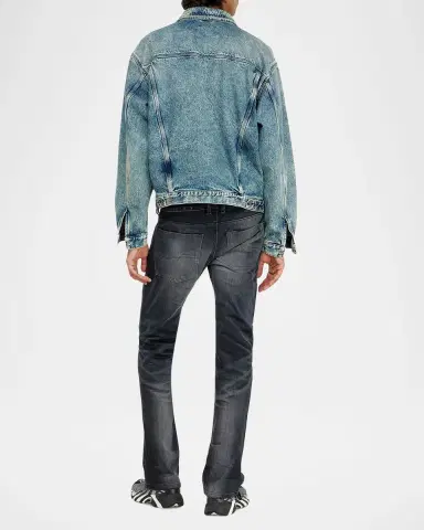 Diesel Men 's Stretch Denim Slim Bootcut Jeans | Thumbnail 3 Diesel Men 's Stretch Denim Slim Bootcut Jeans | Thumbnail 3