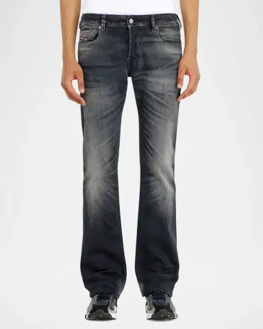 Diesel Men 's Stretch Denim Slim Bootcut Jeans | Thumbnail 4 Diesel Men 's Stretch Denim Slim Bootcut Jeans | Thumbnail 4