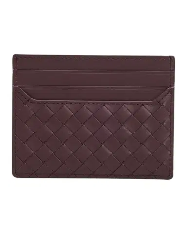 Bottega Veneta Men's Intrecciato Piccolo Leather Card Holder | Thumbnail 1 Bottega Veneta Men's Intrecciato Piccolo Leather Card Holder | Thumbnail 1