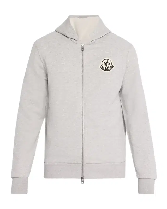 Men's Sketched Logo Zip-Up Cotton Hoodie Men's Sketched Logo Zip-Up Cotton Hoodie