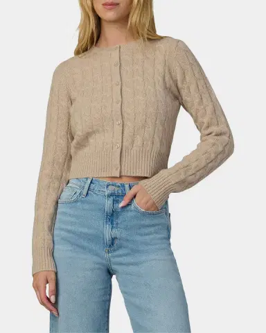 Joe's Jeans The Cable Dani Cashmere Cardigan | Thumbnail 4 Joe's Jeans The Cable Dani Cashmere Cardigan | Thumbnail 4