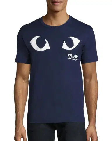 Comme des Garcons Graphic Short-Sleeve Cotton T-Shirt | Thumbnail 1 Comme des Garcons Graphic Short-Sleeve Cotton T-Shirt | Thumbnail 1