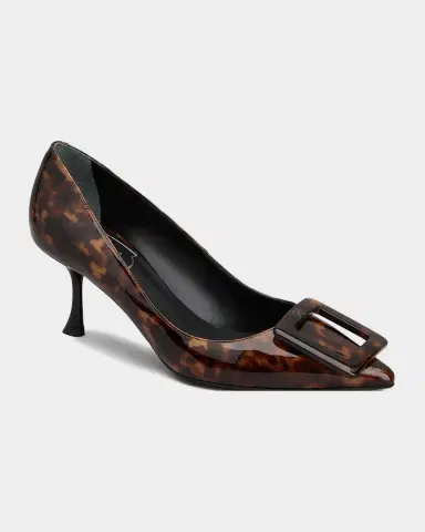Roger Vivier Viv ' in the City 65mm Printed Patent Leather Pumps | Thumbnail 4 Roger Vivier Viv ' in the City 65mm Printed Patent Leather Pumps | Thumbnail 4